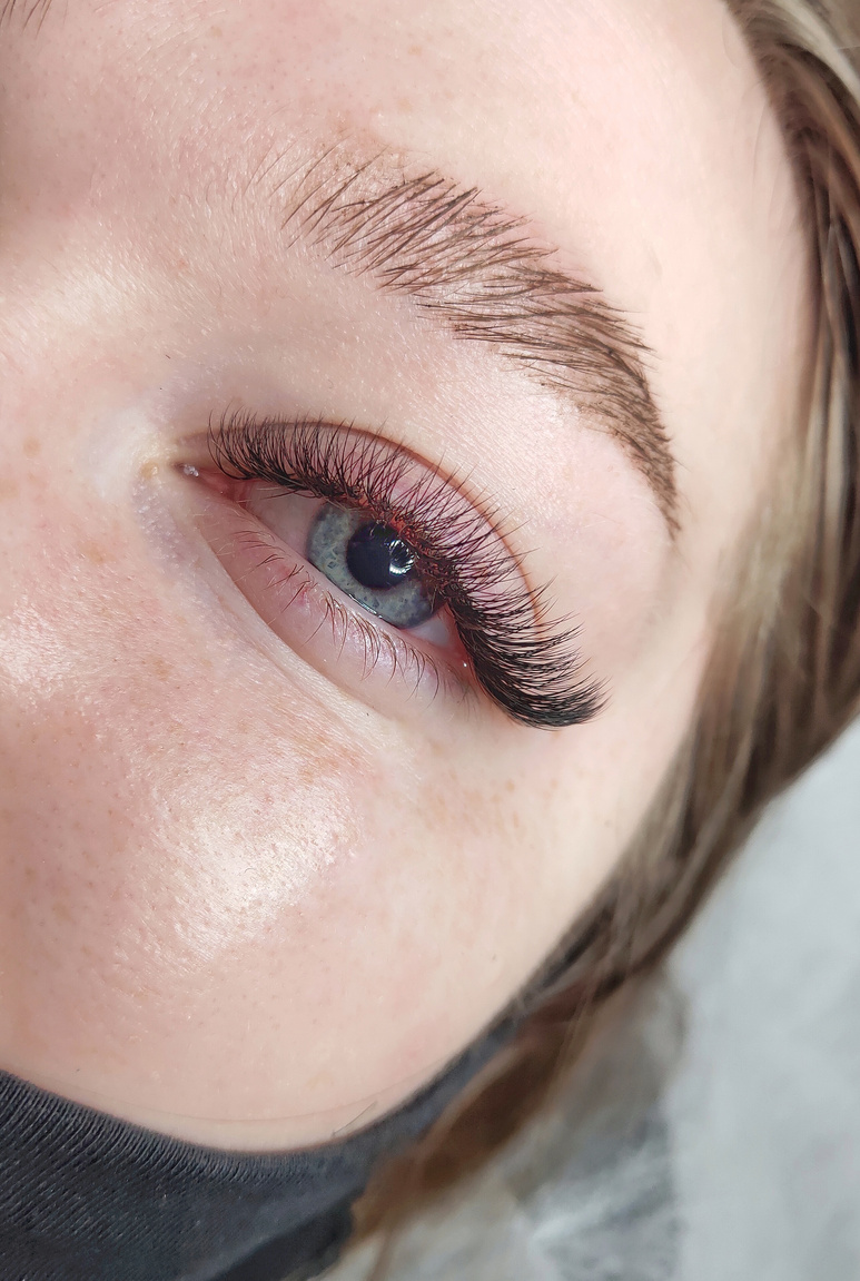 Woman with Lash Extensions